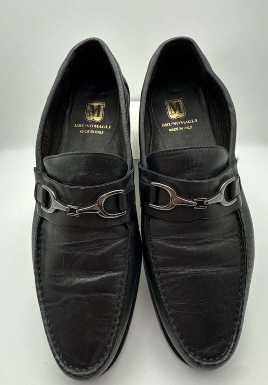 Bruno Magli Men's Italian Leather Horsebit Loafers